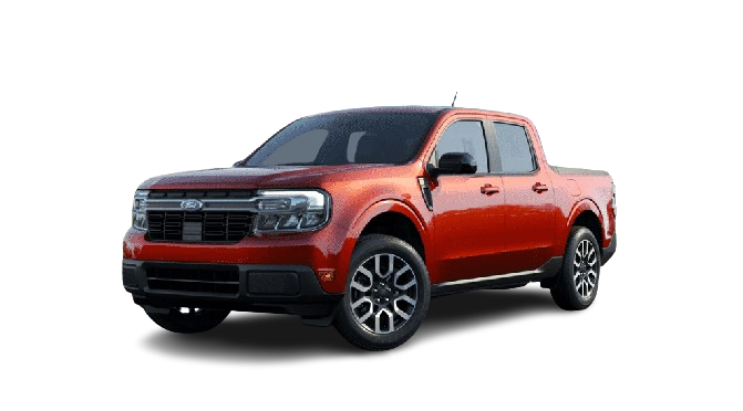 Ford Maverick in Hot Pepper Red Metallic Tinted