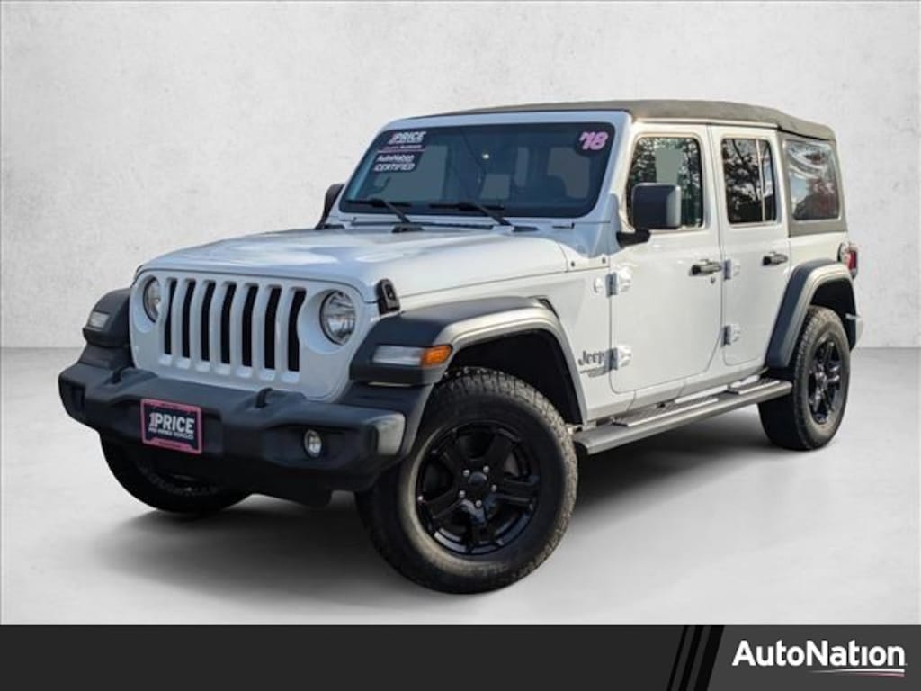 Used 2018 Jeep Wrangler Sport S SUV