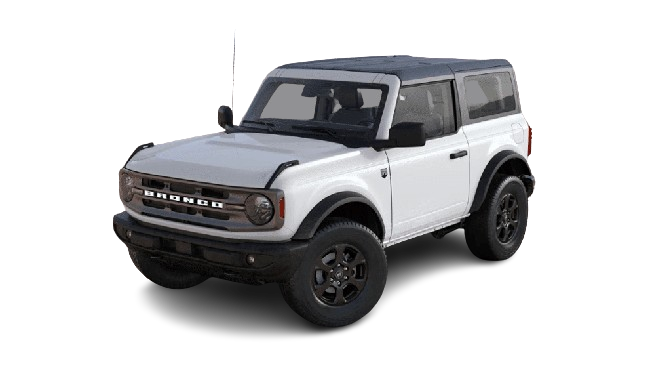 Ford Bronco in Oxford White