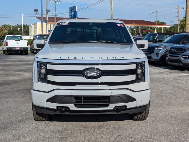 Used 2023 Ford F-150 Lightning Platinum with VIN 1FT6W1EVXPWG27279 for sale in Bradenton, FL