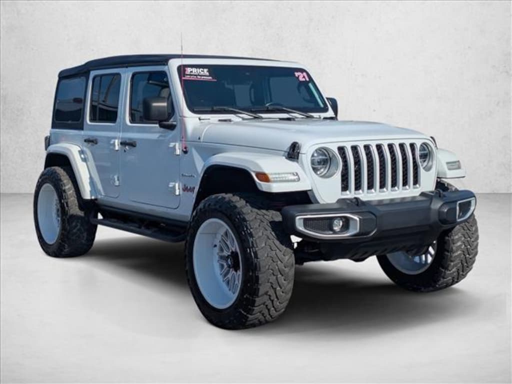Used 2021 Jeep Wrangler 4xe Unlimited Sahara SUV