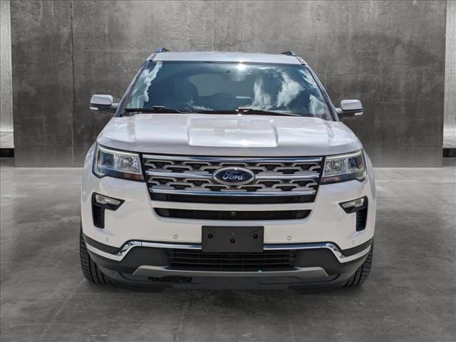 Used 2018 Ford Explorer Limited with VIN 1FM5K7F88JGA52423 for sale in Bradenton, FL