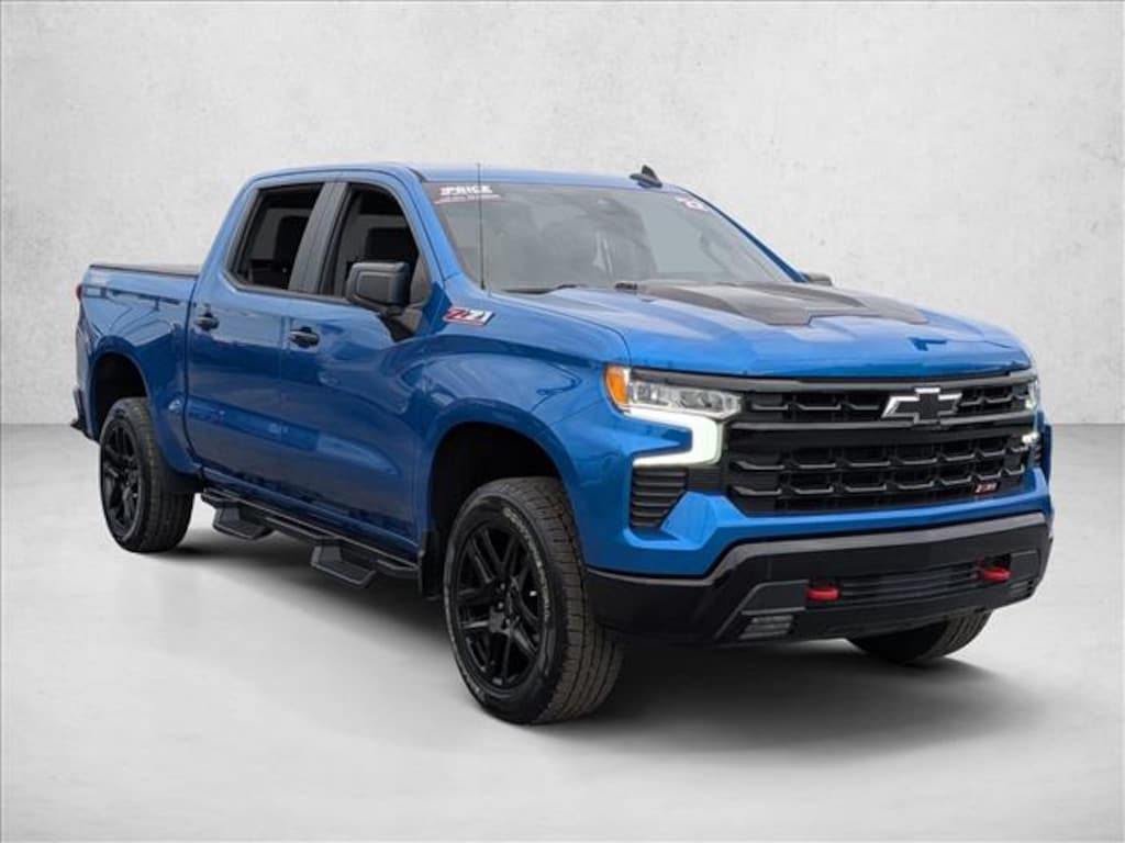 Used 2022 Chevrolet Silverado 1500 LT Trail Boss Truck Crew Cab