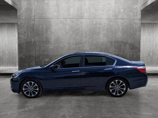 Used 2014 Honda Accord Sport with VIN 1HGCR2F55EA014822 for sale in Bradenton, FL