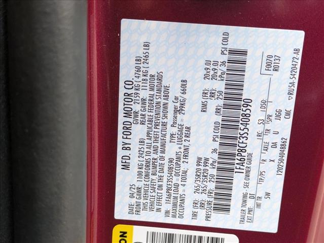 2025 Ford Mustang GT Premium Fastback - Photo 18