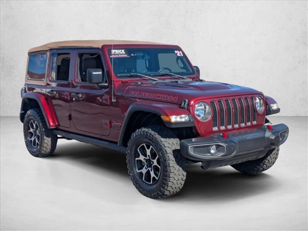 Used 2021 Jeep Wrangler Unlimited Rubicon SUV