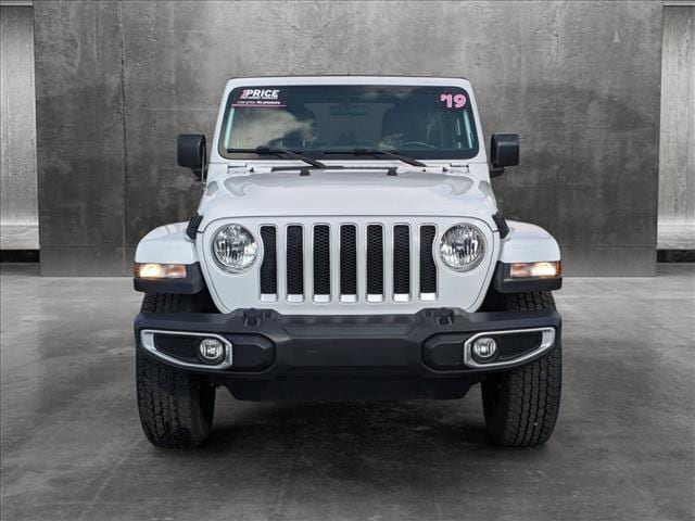 Used 2019 Jeep Wrangler Unlimited Sahara with VIN 1C4HJXEN2KW687012 for sale in Bradenton, FL