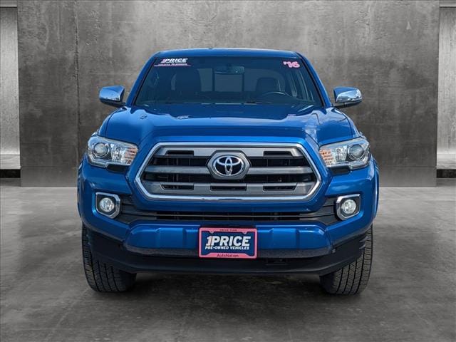 Used 2016 Toyota Tacoma Limited with VIN 3TMGZ5AN7GM001214 for sale in Bradenton, FL