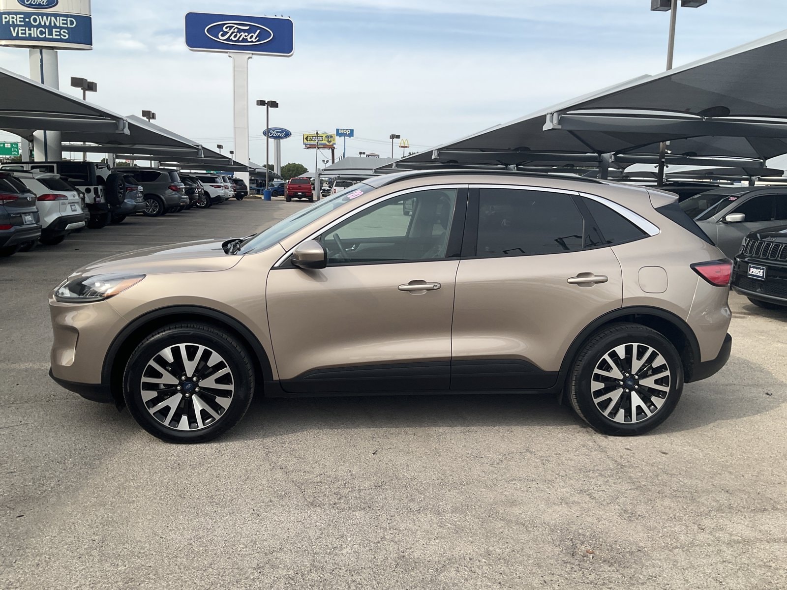 Used 2020 Ford Escape SEL with VIN 1FMCU9H98LUA34351 for sale in Burleson, TX