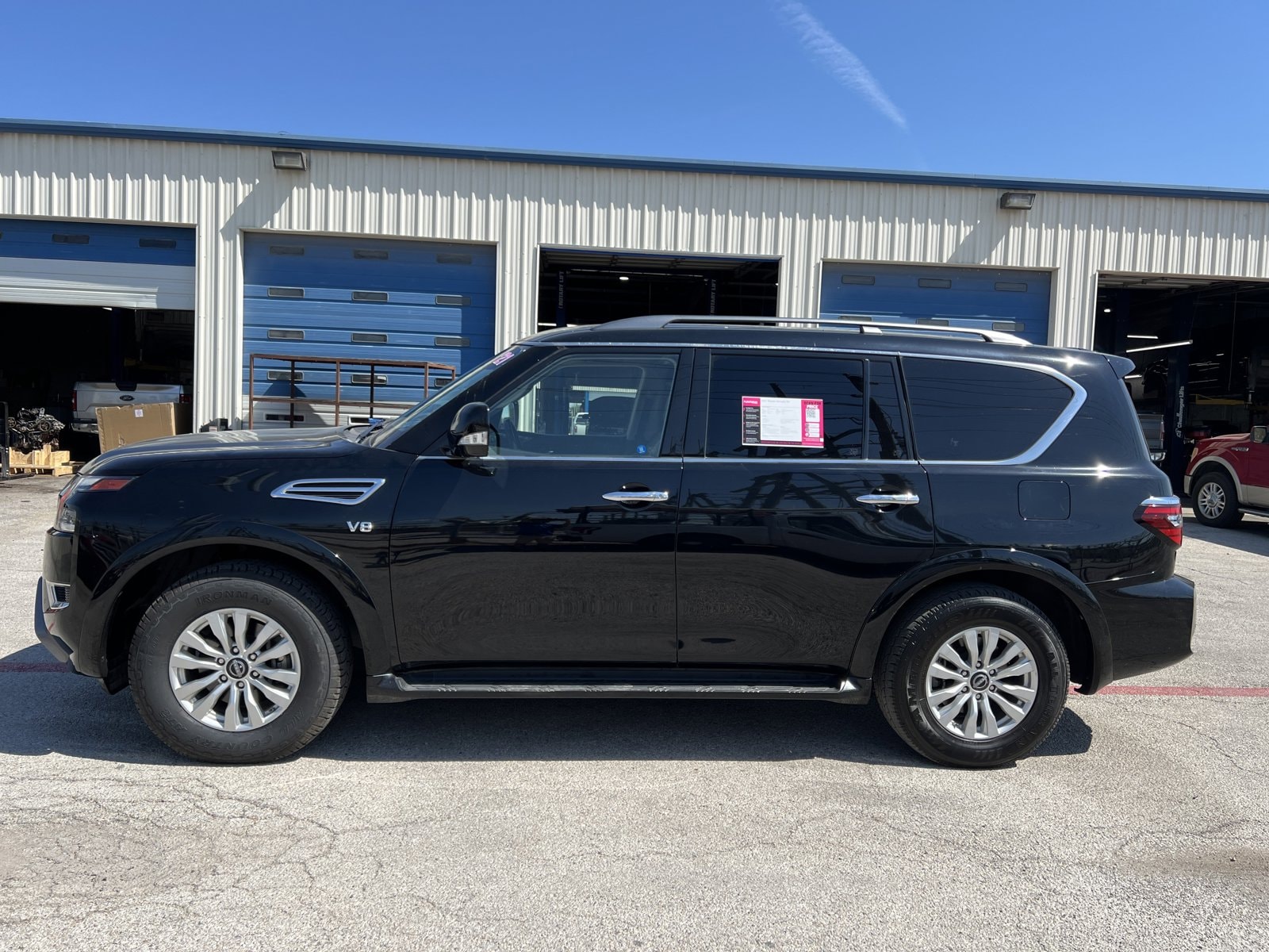 Used 2021 Nissan Armada SV with VIN JN8AY2AD3M9661487 for sale in Burleson, TX