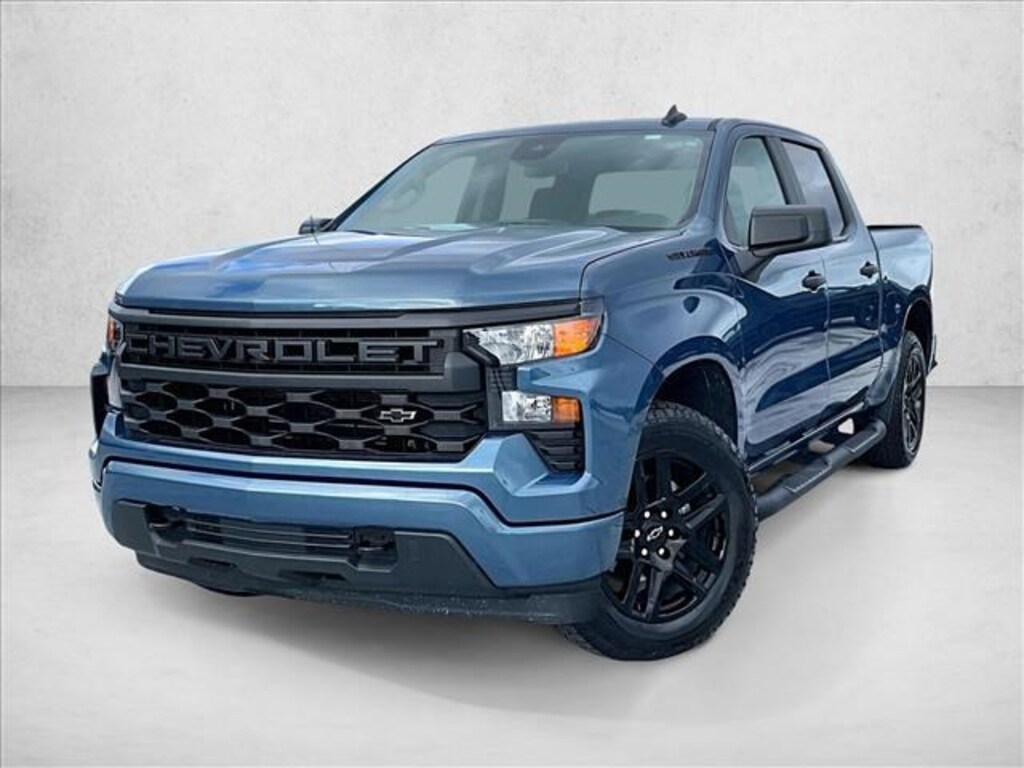 Used 2024 Chevrolet Silverado 1500 Custom Truck Crew Cab