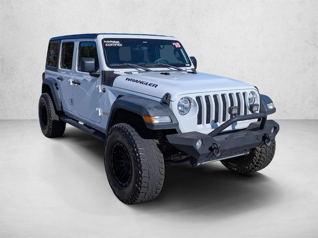 Used 2018 Jeep Wrangler Sport S Sport Utility
