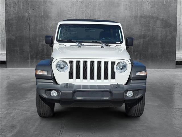 Used 2021 Jeep Wrangler Unlimited Sport S with VIN 1C4HJXDG3MW623227 for sale in Columbus, GA