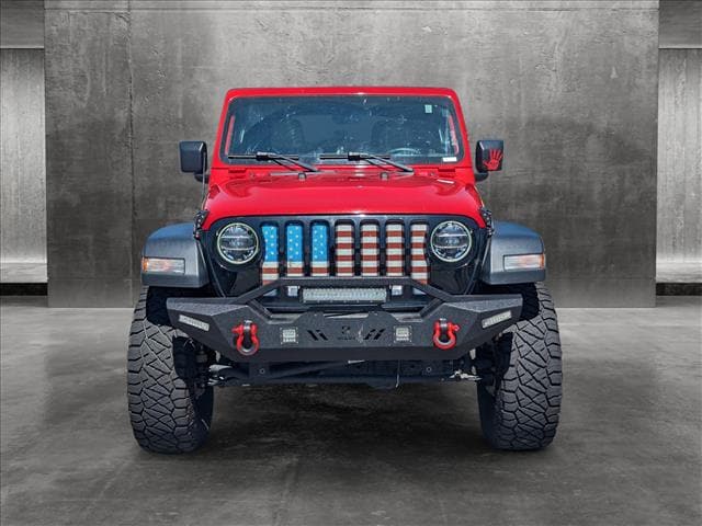 Used 2020 Jeep Wrangler Unlimited Willys with VIN 1C4HJXDG9LW241959 for sale in Columbus, GA