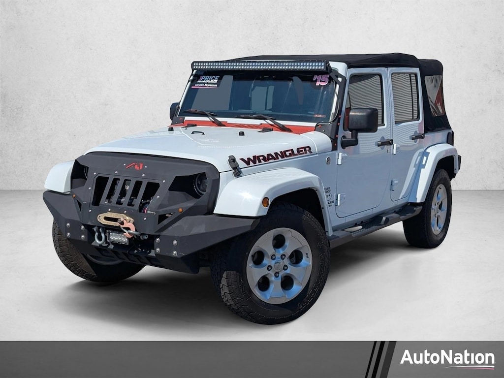 Used 2015 Jeep Wrangler Sahara Sport Utility