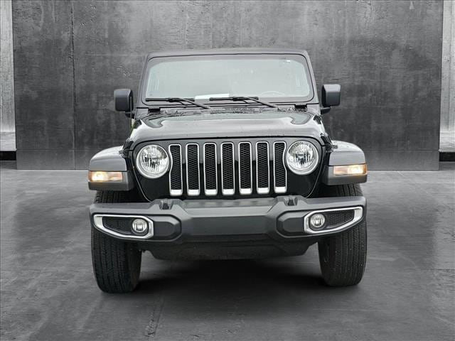 Used 2021 Jeep Wrangler Unlimited Sahara with VIN 1C4HJXEG6MW706780 for sale in Columbus, GA