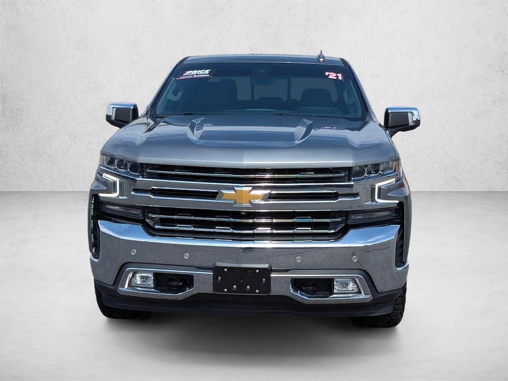 Used 2021 Chevrolet Silverado 1500 LTZ Crew Cab Pickup