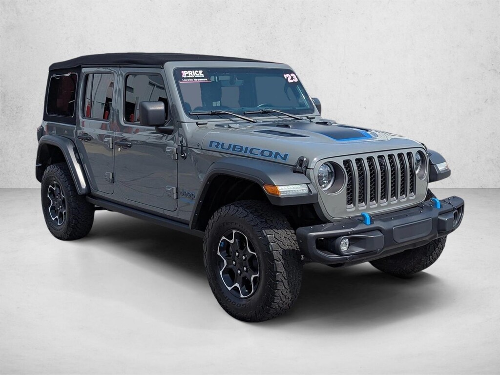 Used 2023 Jeep Wrangler 4xe Rubicon Sport Utility