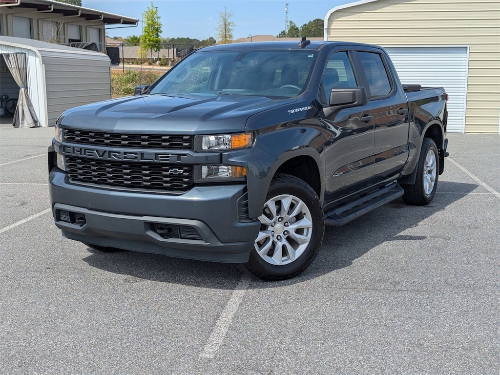 Used 2019 Chevrolet Silverado 1500 Custom Crew Cab Pickup