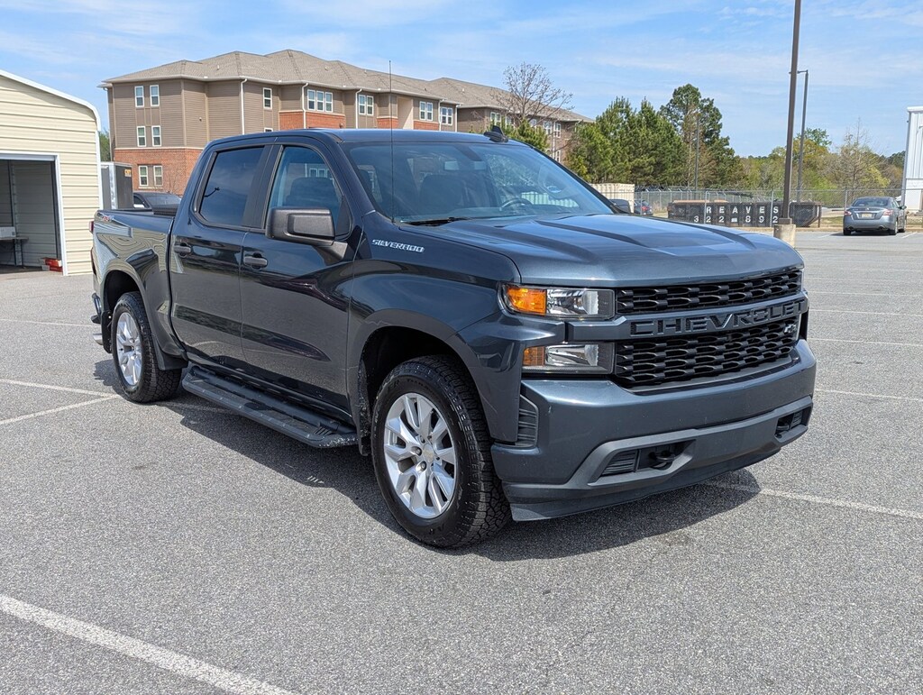 Used 2019 Chevrolet Silverado 1500 Custom Crew Cab Pickup