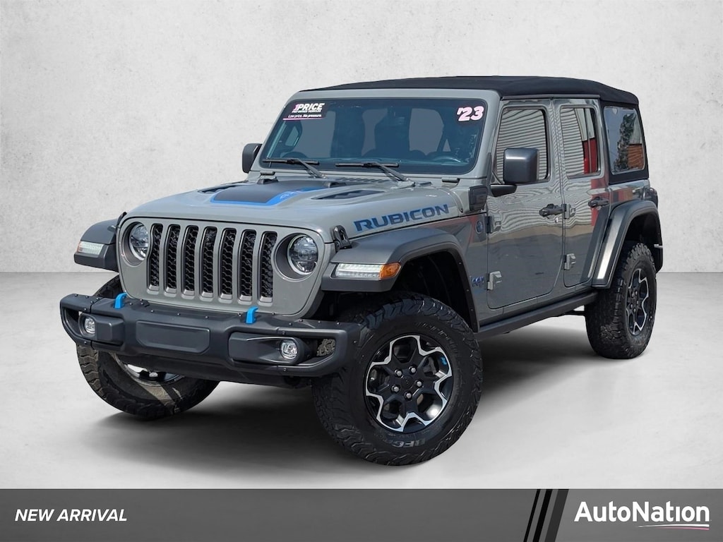 Used 2023 Jeep Wrangler 4xe Rubicon Sport Utility