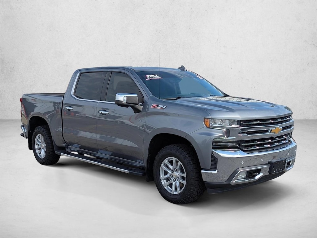 Used 2021 Chevrolet Silverado 1500 LTZ Crew Cab Pickup