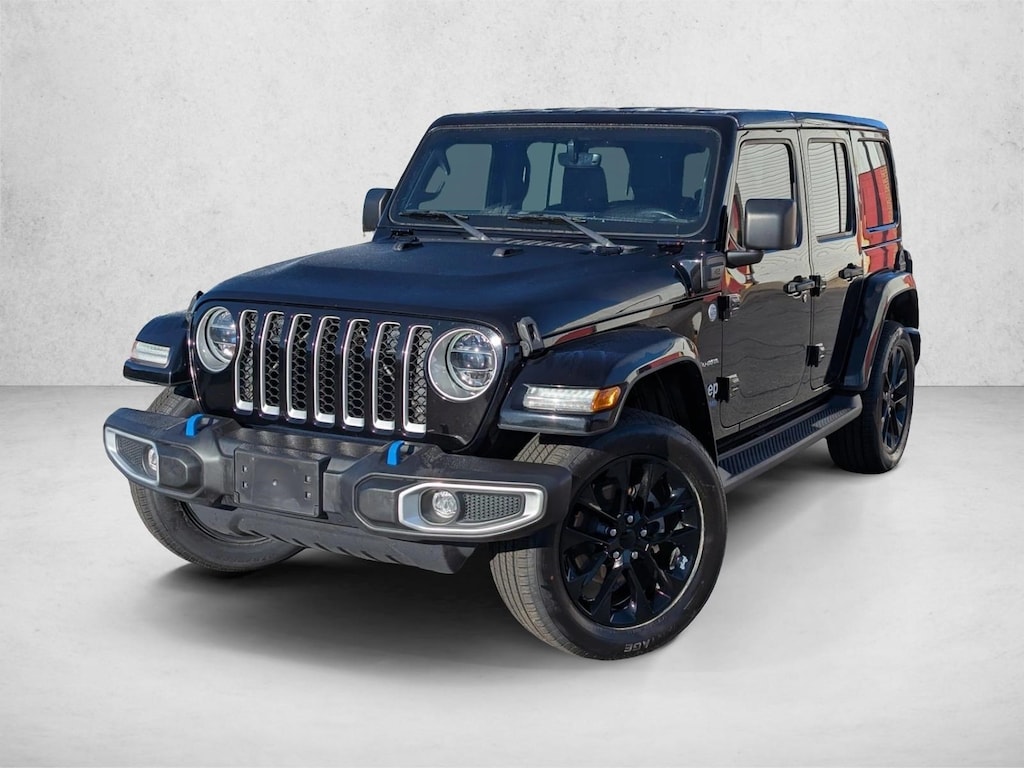 Used 2021 Jeep Wrangler 4xe Unlimited Sahara Sport Utility