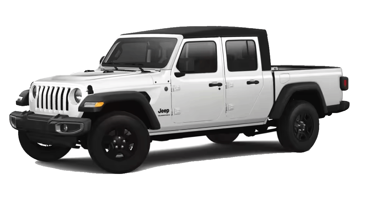 Jeep Gladiator in Bright 
White