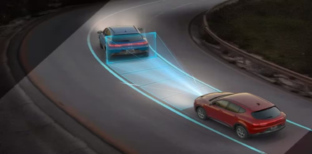 Active Driving Assist illustration of Dodge Active Driving Assist