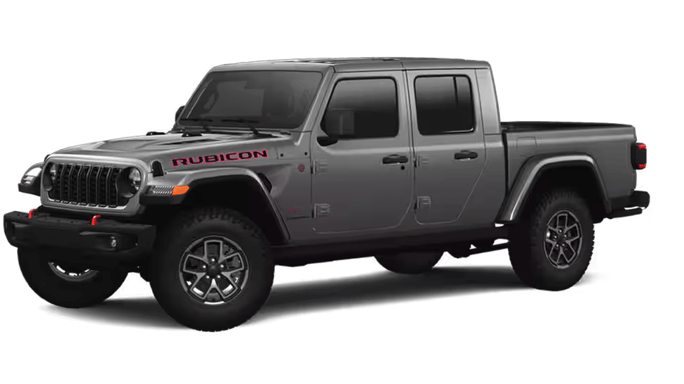 Learn about the exterior colors of the 2025 Jeep Gladiator 2025 Jeep Gladiator in Granite Crystal Metallic