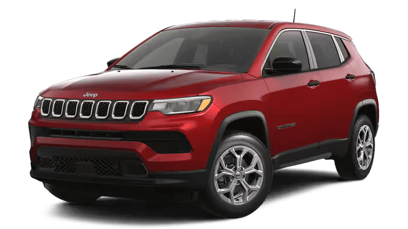 Jeep Compass in Red Hot