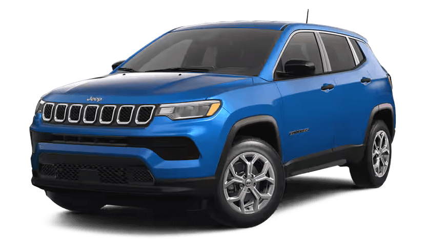 Jeep Compass in Hydro Blue