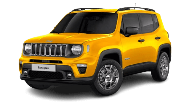 Jeep Renegade in Solar Yellow