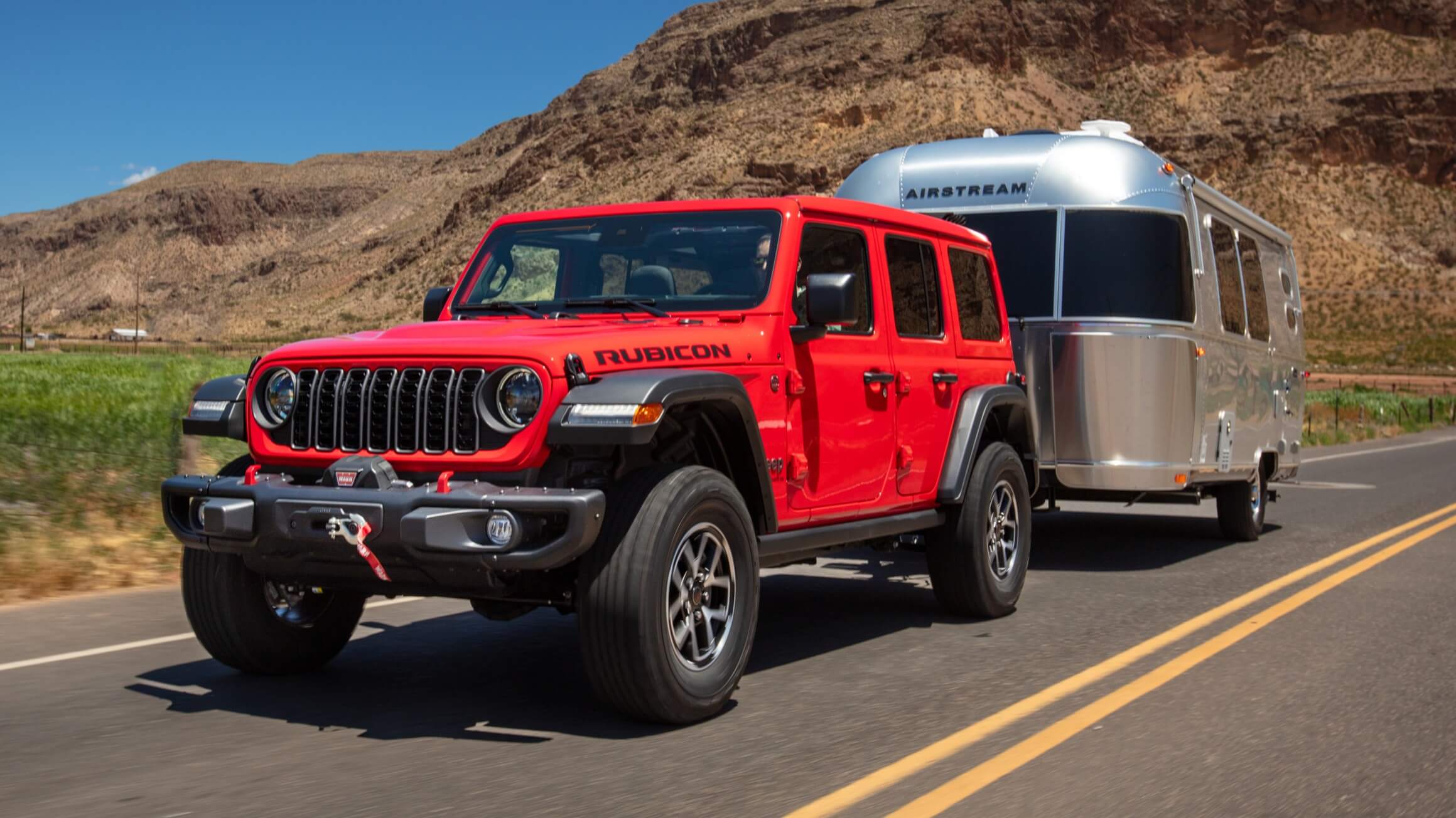 Exterior shot of Jeep Wrangler