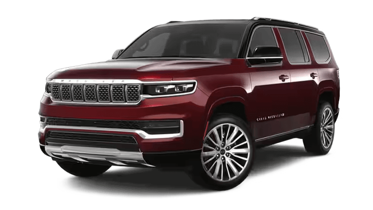 Learn about the Jeep Grand Wagoneer exterior color options Jeep Grand Wagoneer in Red Velvet