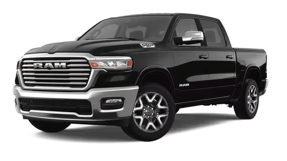 Learn about the exterior colors of the 2025 Ram 1500 2025 Ram 1500 in Diamond Black