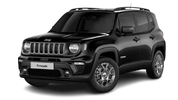 Jeep Renegade in Solid Black