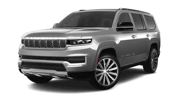 Learn about the exterior colors of the 2025 Jeep Grand Wagoneer 2025 Jeep Grand Wagoneer in Silver Zynith