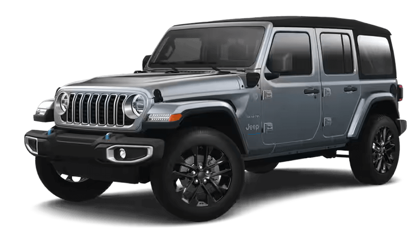 Learn about the Jeep Wrangler 4xe exterior color options Jeep Wrangler 4xe in Anvil