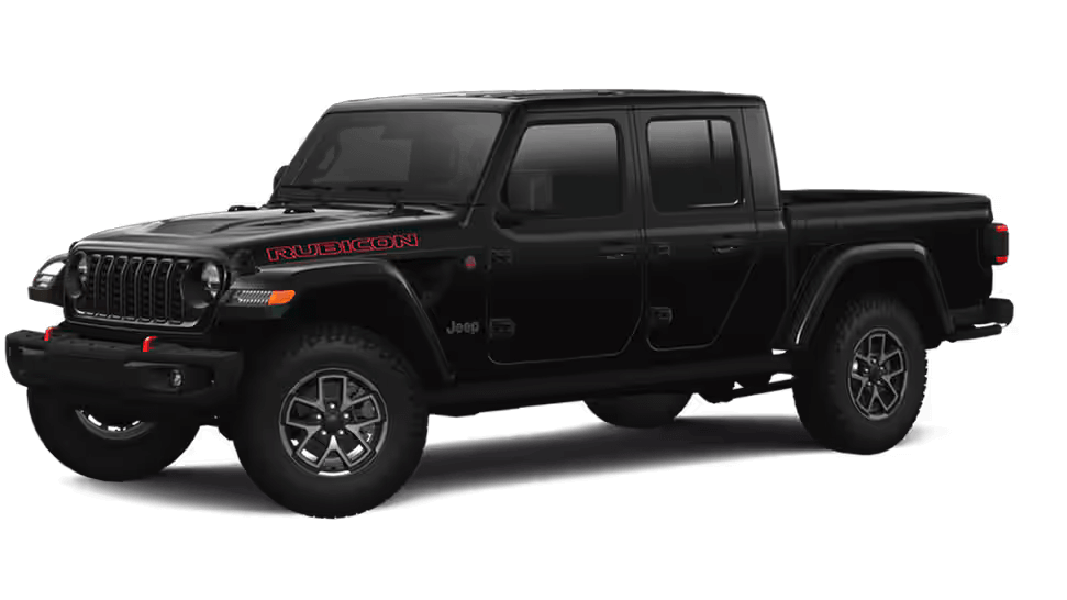 Learn about the exterior colors of the 2025 Jeep Gladiator 2025 Jeep Gladiator in Black