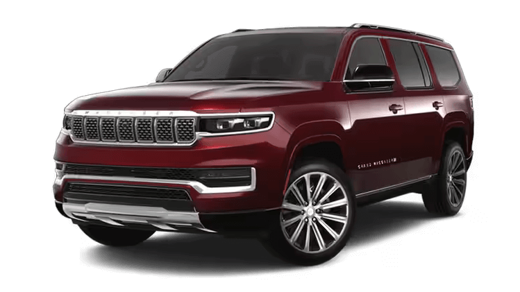 Learn about the exterior colors of the 2025 Jeep Grand Wagoneer 2025 Jeep Grand Wagoneer in Velvet Red