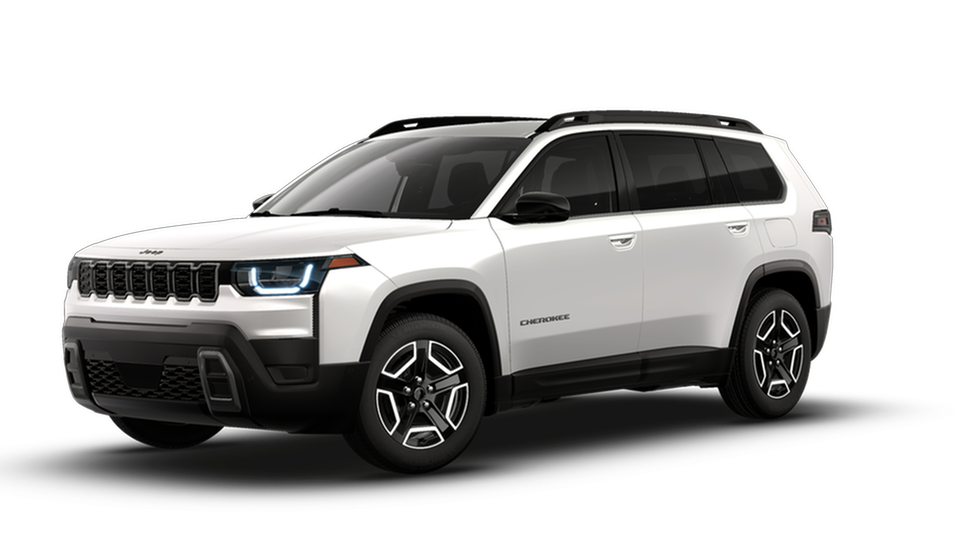  A white Jeep Cherokee