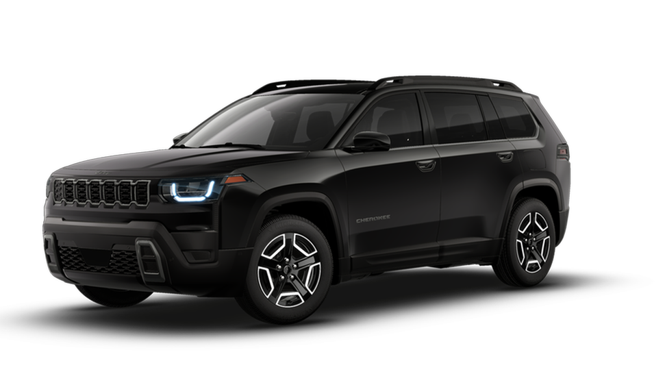  A black Jeep Cherokee