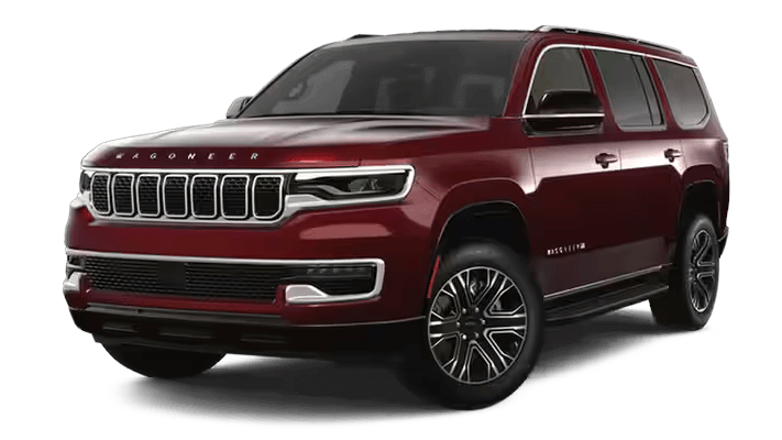 Learn about the 2025 Jeep Wagoneer exterior color options Jeep Wagoneer in Velvet Red