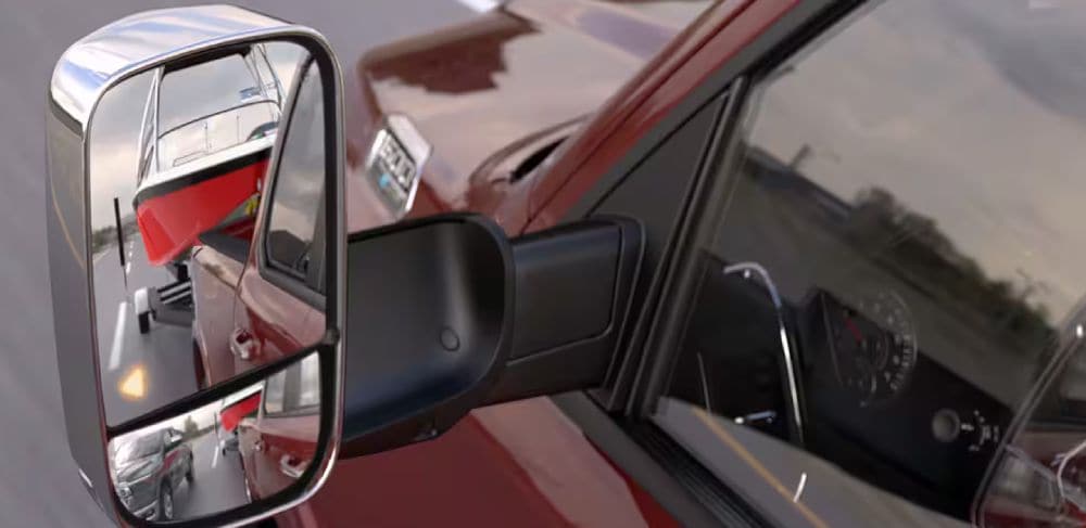 RAM 1500 towing a boat