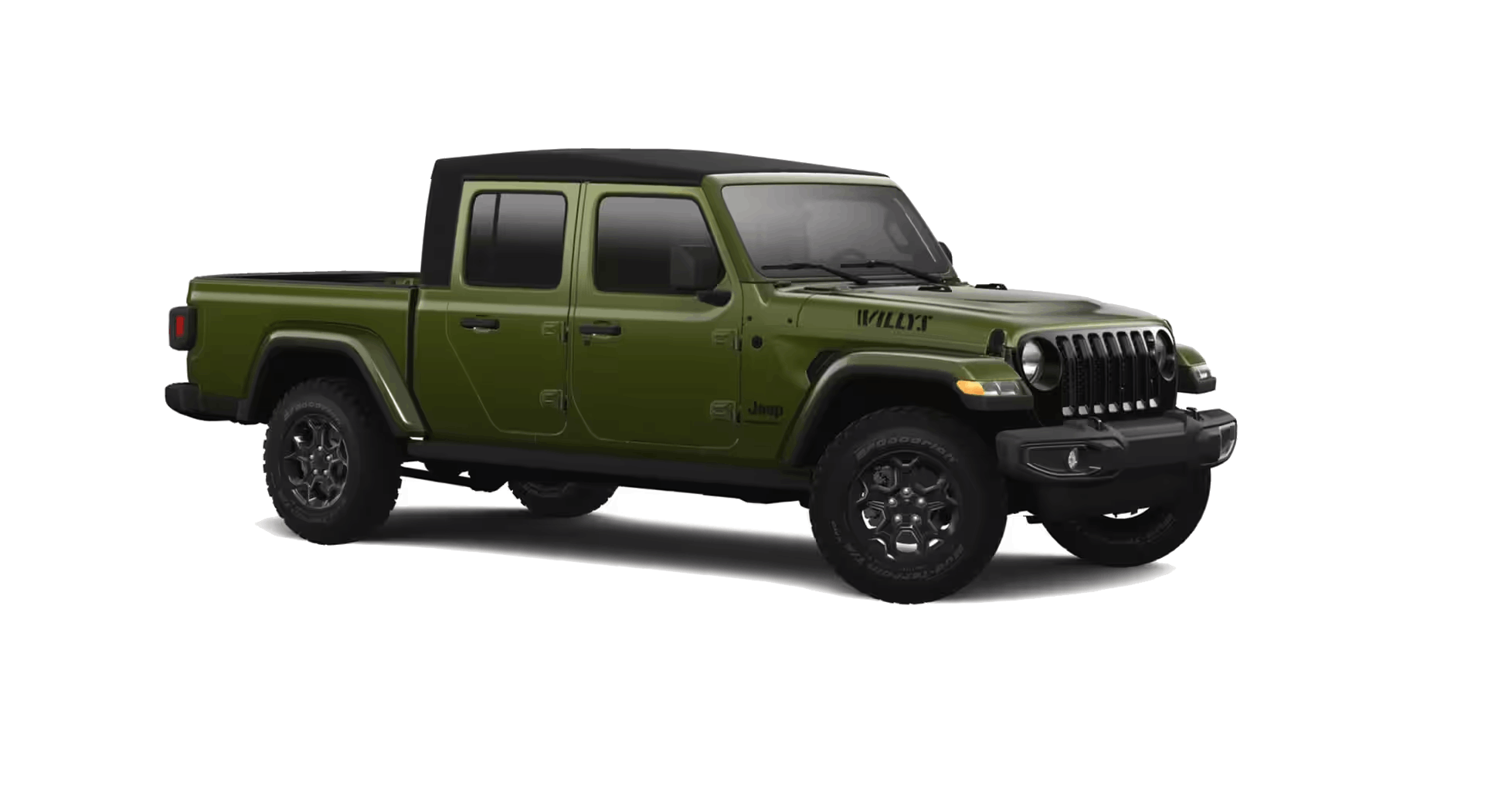 2023 Jeep Gladiator Willy's in Sarge Green alt=