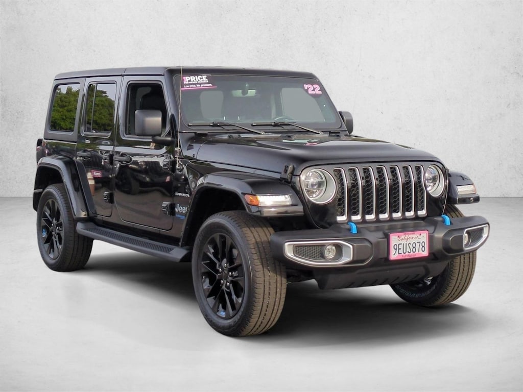 Certified 2022 Jeep Wrangler Unlimited 4xe Sahara SUV