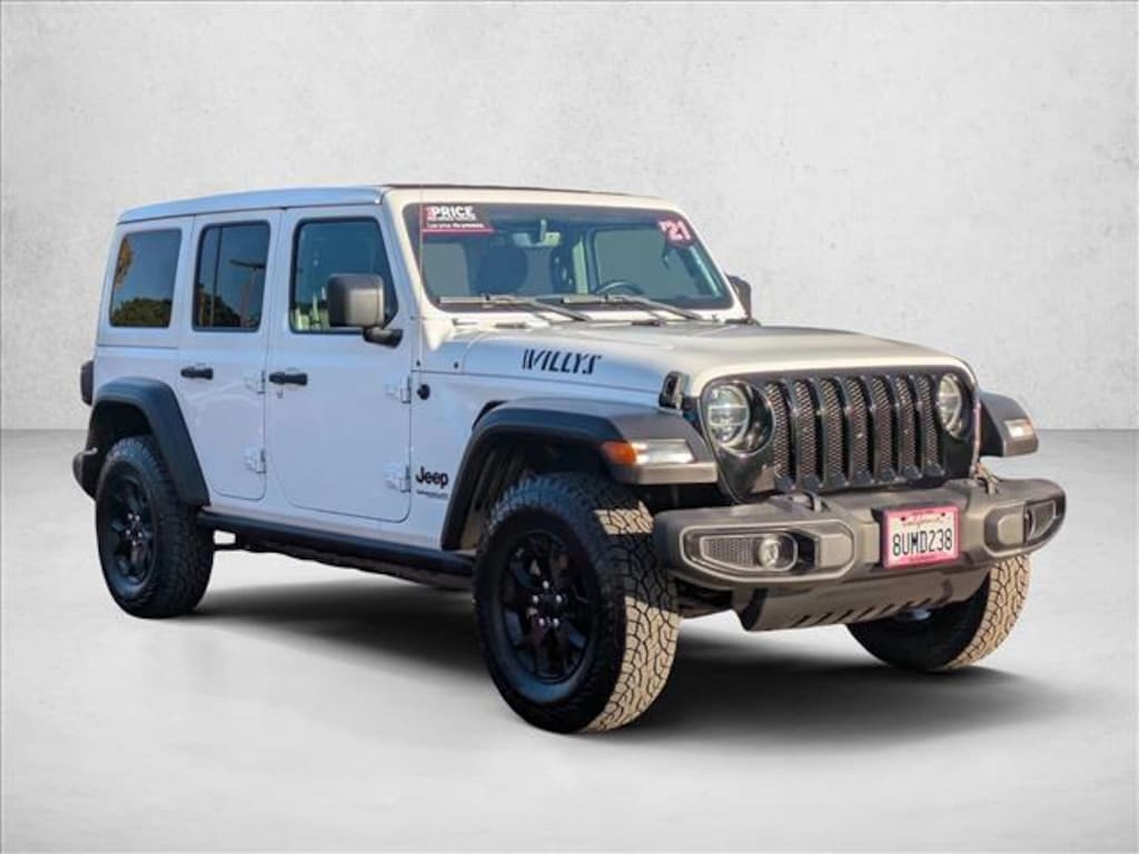 Certified 2021 Jeep Wrangler Unlimited Sport SUV