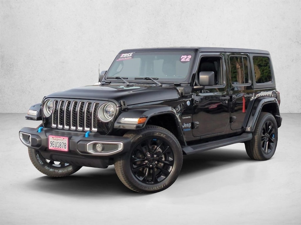 Certified 2022 Jeep Wrangler Unlimited 4xe Sahara SUV