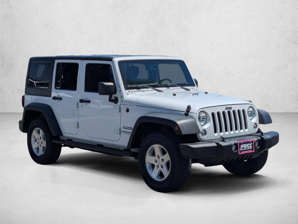Used 2015 Jeep Wrangler Unlimited Sport 4x4 SUV